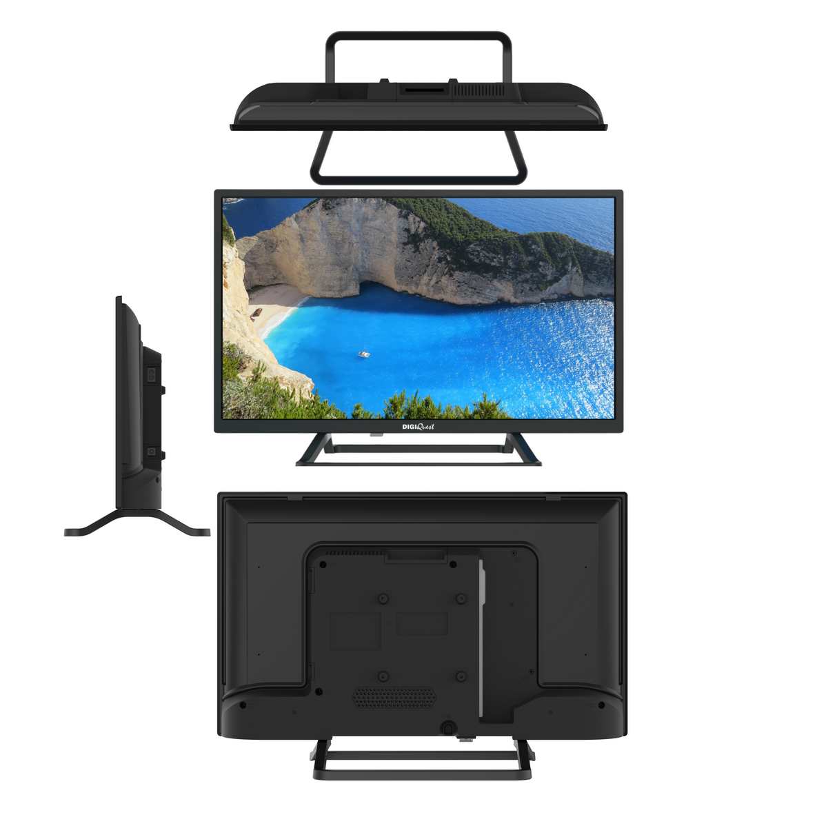 TV Digiquest ATV24 24" Android Led Audio Dolby Digital Plus