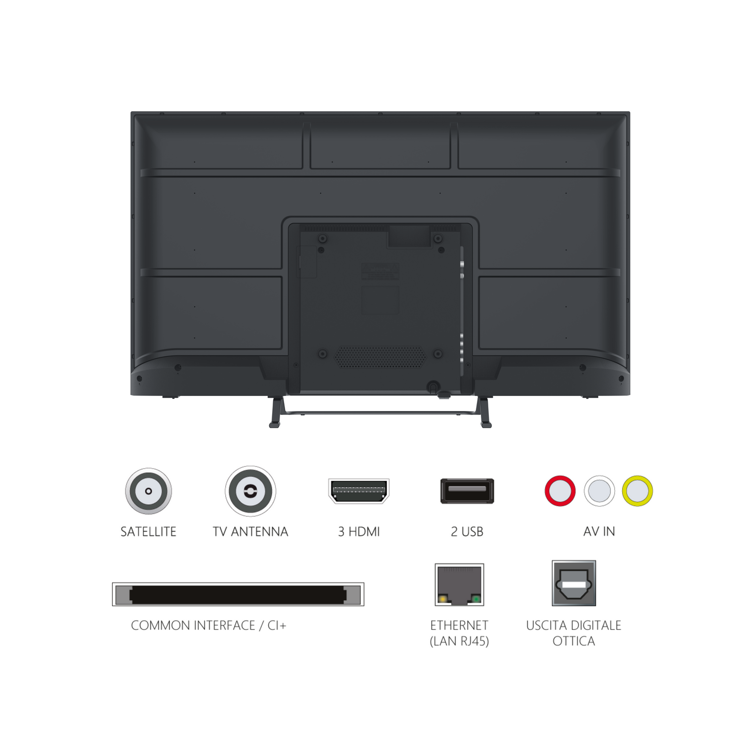 TV Digiquest ATV40 40" Android Smart TV Full HD DLED