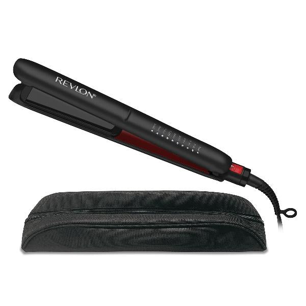 Piastra Capelli Revlon RVST2211PE Infusione Olio di Cocco + Custodia
