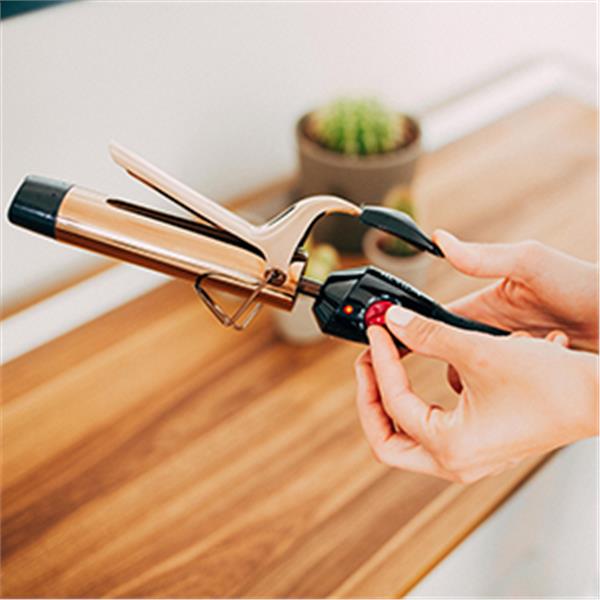 Arricciacapelli Revlon RVIR1159E2 45W Nero/Oro Rosa