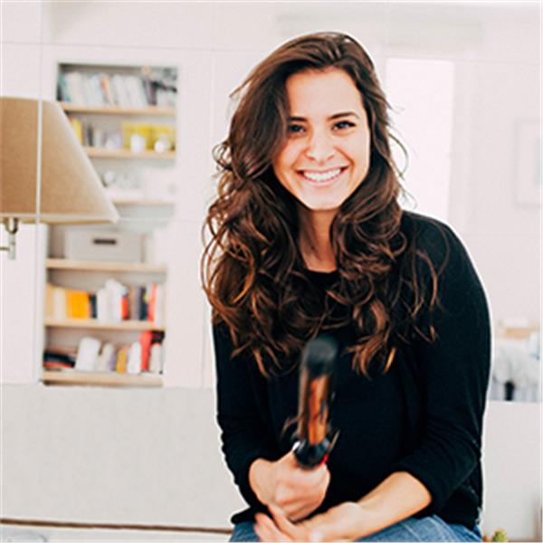 Arricciacapelli Revlon RVIR1159E2 45W Nero/Oro Rosa