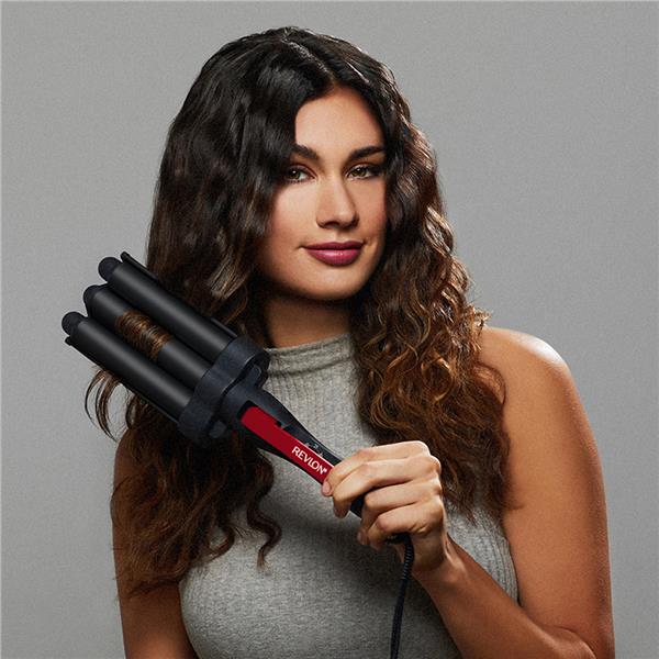 Piastra per onde Revlon RVIR3056UKE Jumbo Waver Ceramica 190°C 95W