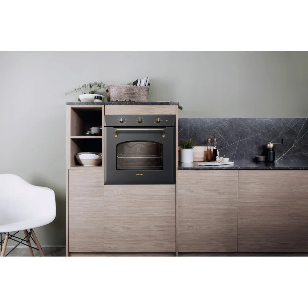 Forno Hotpoint FIT 834 AN HA Elettrico Da Incasso Classe A 73 L Antracite