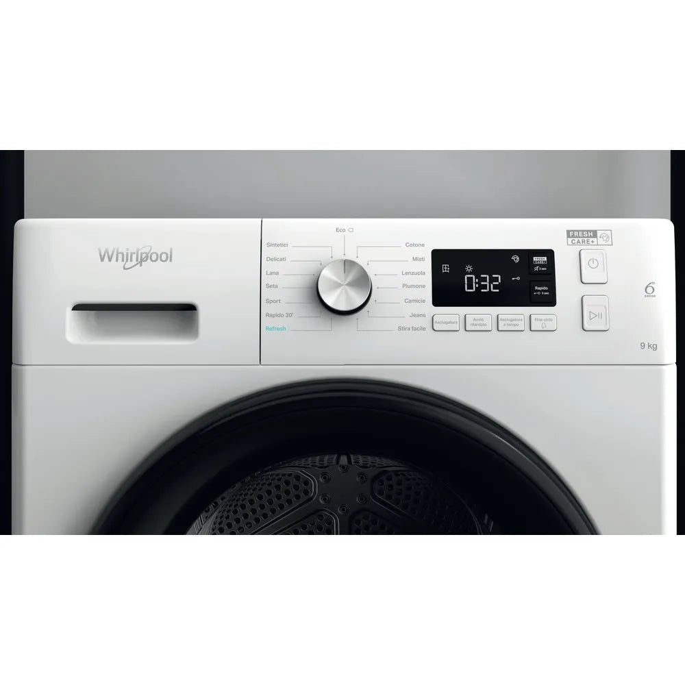 Asciugatrice Indesit FFTNM119X2B 9KG Classe E Pompa di calore Bianca
