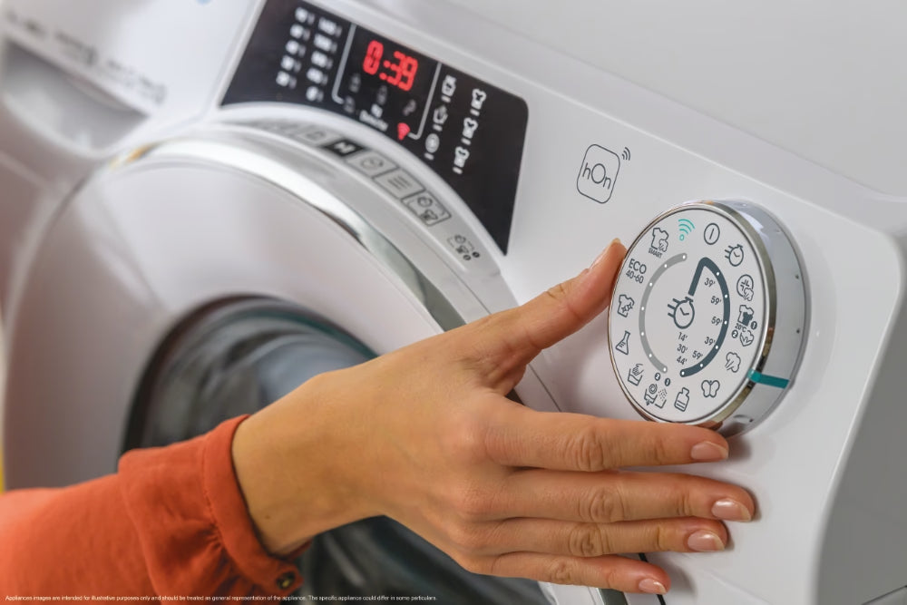 Lavatrice Candy RO 496DWM7/1-S Capacità 9 Kg Classe A-15% Wi-Fi Centrifuga 1400 Giri