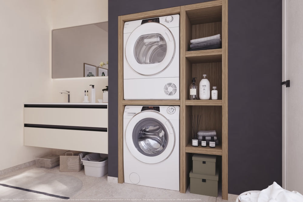 Asciugatrice Candy ROE H10A2TCEX-S Pompa di Calore 10kg Classe E