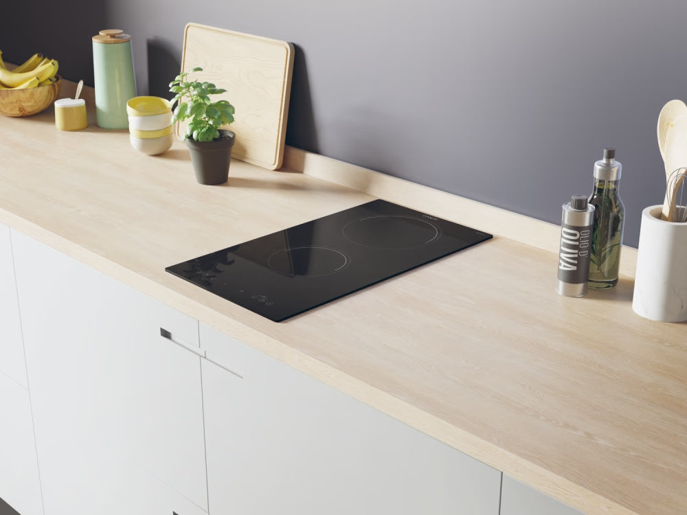 Piano Cottura Induzione Candy CID 30/1 2 Zone 28.8 Cm Nero