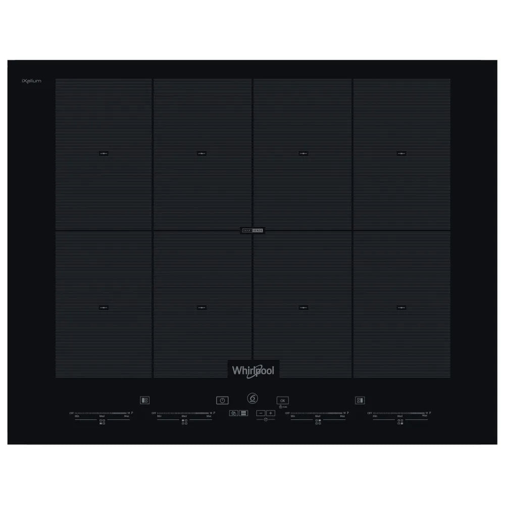 Piano Cottura Induzione Whirlpool SMO 658C/NE FlexiCook 65 Cm Vetro iXelium 4 Zone Colore Nero