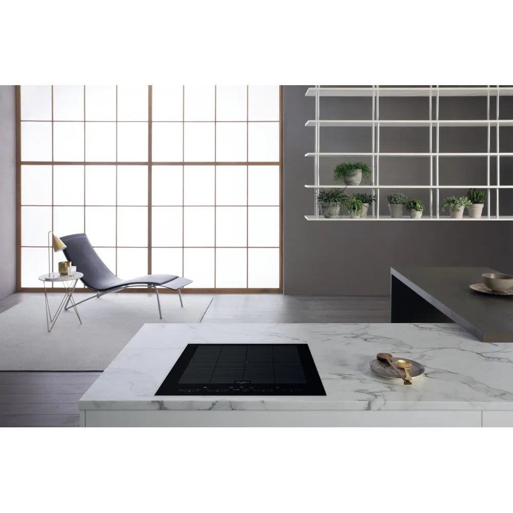 Piano Cottura Induzione Whirlpool SMO 658C/NE FlexiCook 65 Cm Vetro iXelium 4 Zone Colore Nero