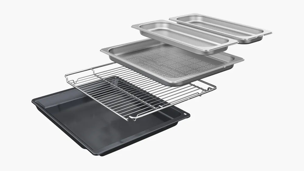 Forno Bosch HSG7261B1 Elettrico Da Incasso Classe A+ 71L Vapore Nero