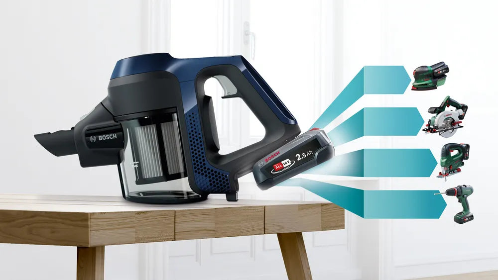 Scopa elettrica Bosch BCS611P4A Unlimited 6 Blu