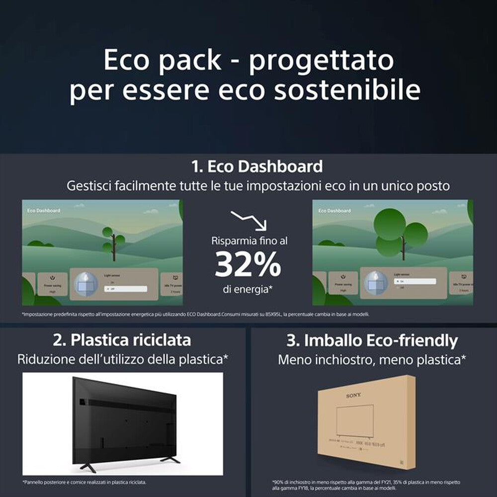 TV Sony KD55X75WLAEP 55" LED 4K HDR Google TV Smart Dolby Atmos