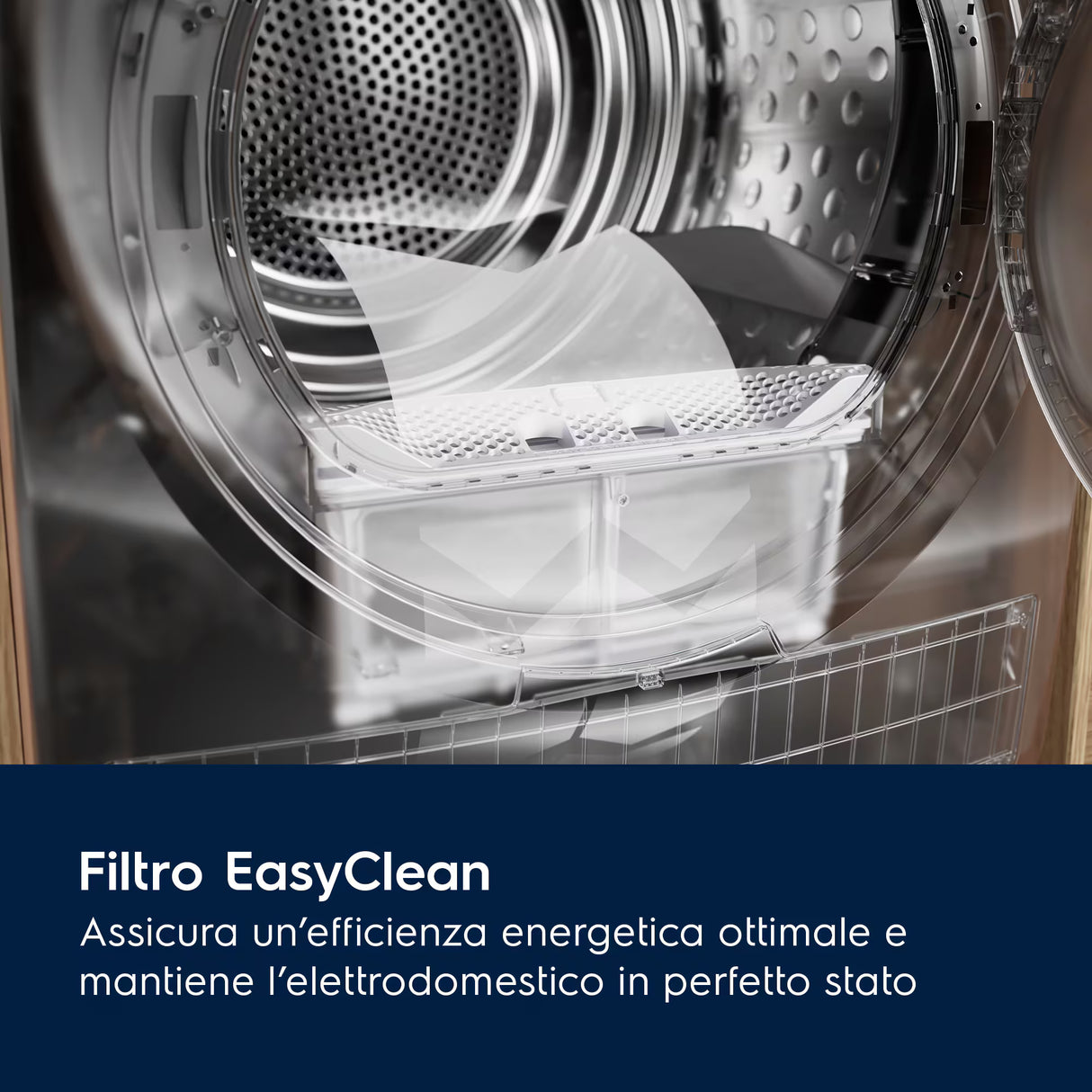Asciugatrice Electrolux EW6H282G 8KG Classe C SERIE 600 GentleCare Pompa di Calore