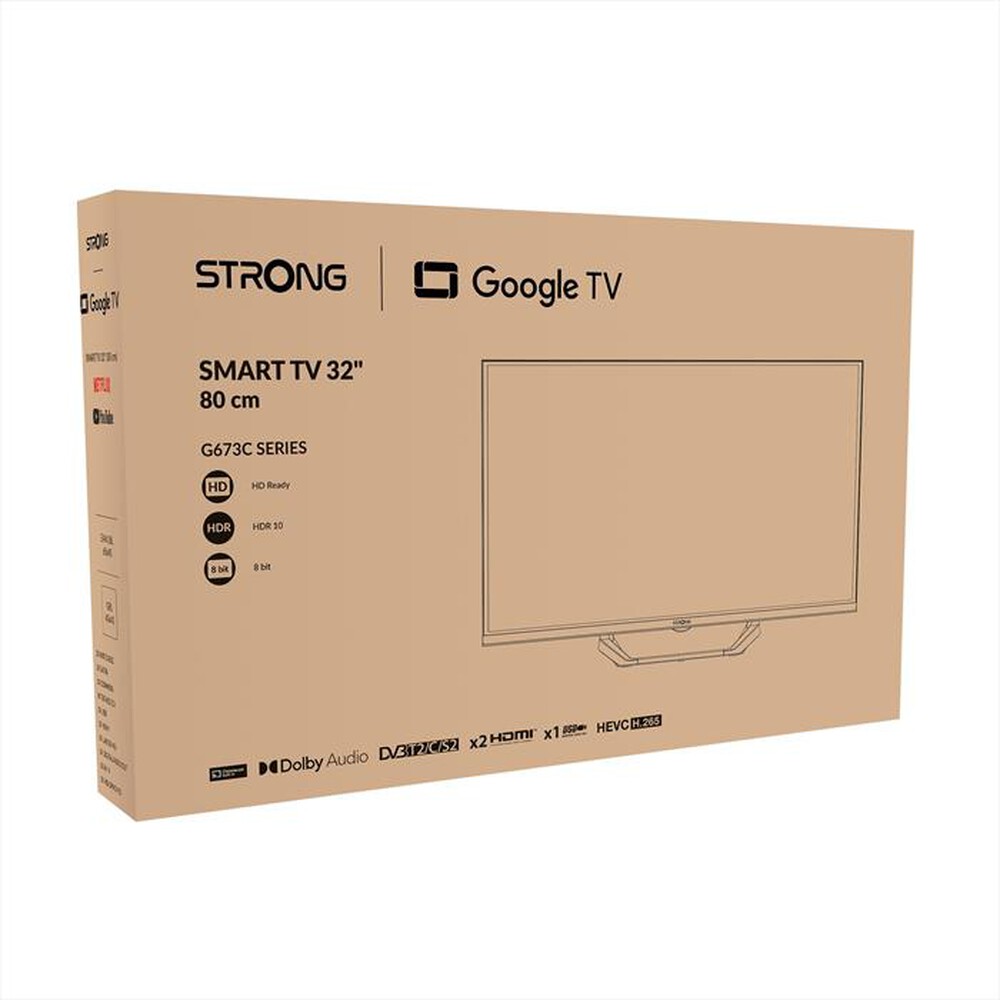 TV Strong SRT32HG6733C 32" LED HDR10 Smart Android TV