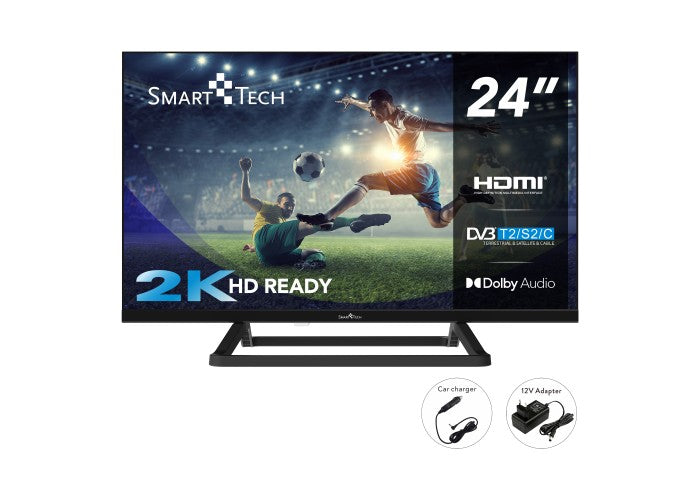 TV Smart Tech 24HN01V3CA 24 Pollici HD LED Serie V3CA Classe E