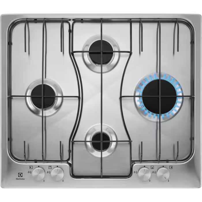 Piano Cottura a Gas Electrolux RGG6242LOX Serie 300 Soft Line 60 cm Inox