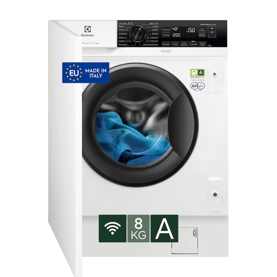 Lavatrice Electrolux EW8F384BI Incasso 8kg Classe A 1400giri UltraCare