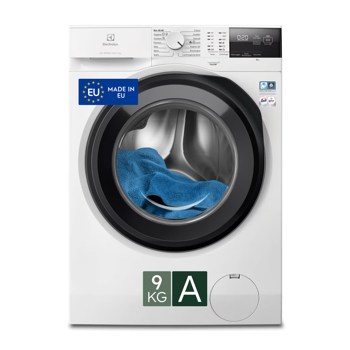 Lavatrice ELECTROLUX EW6FM29G Serie 600 SensiCare 9 Kg 1400 Giri Classe A