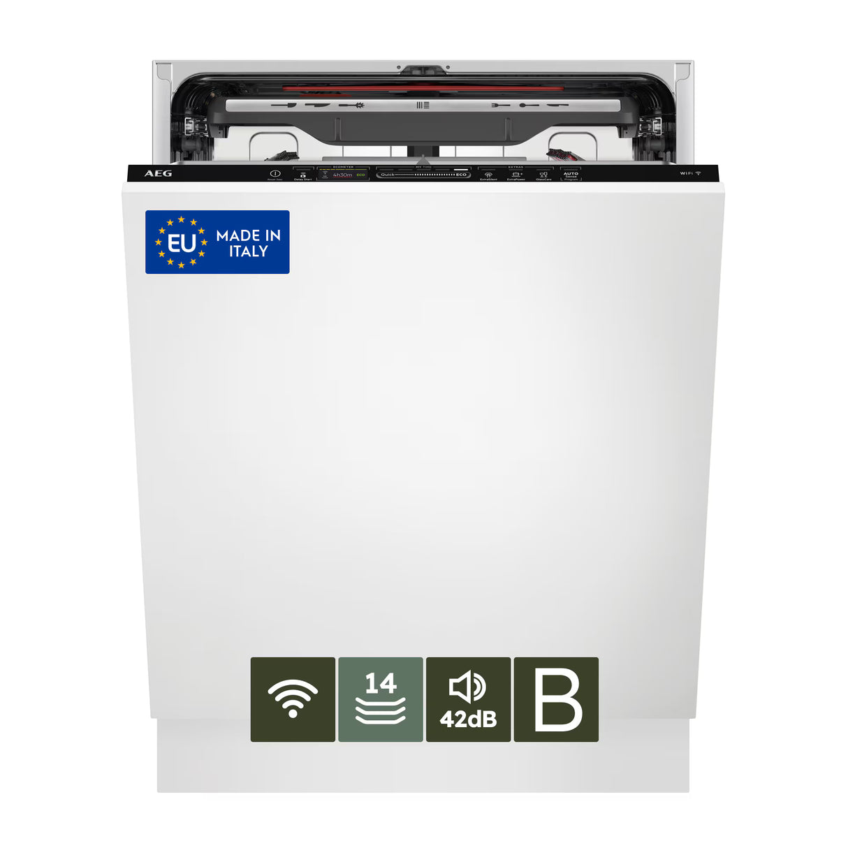 Lavastoviglie AEG FSK75778P Da incasso Classe B 14 Coperti 60cm serie 7000 GlassCare