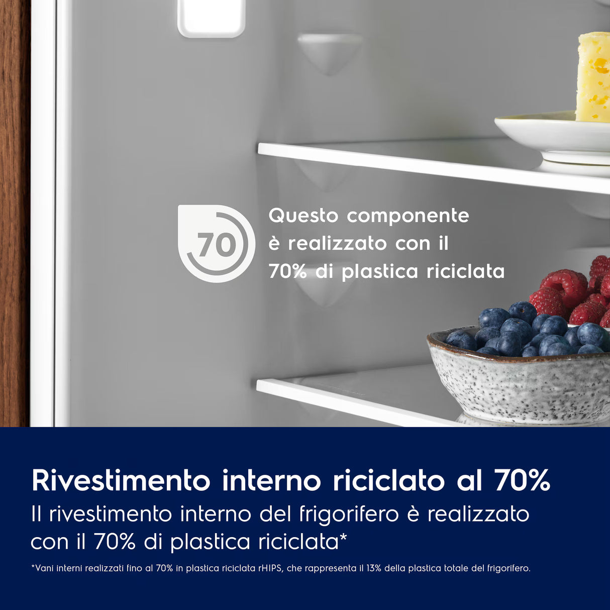Frigorifero Electrolux ENT6MD19S Da Incasso Classe E Serie 600 TwinTech® Total No Frost 188,4 cm