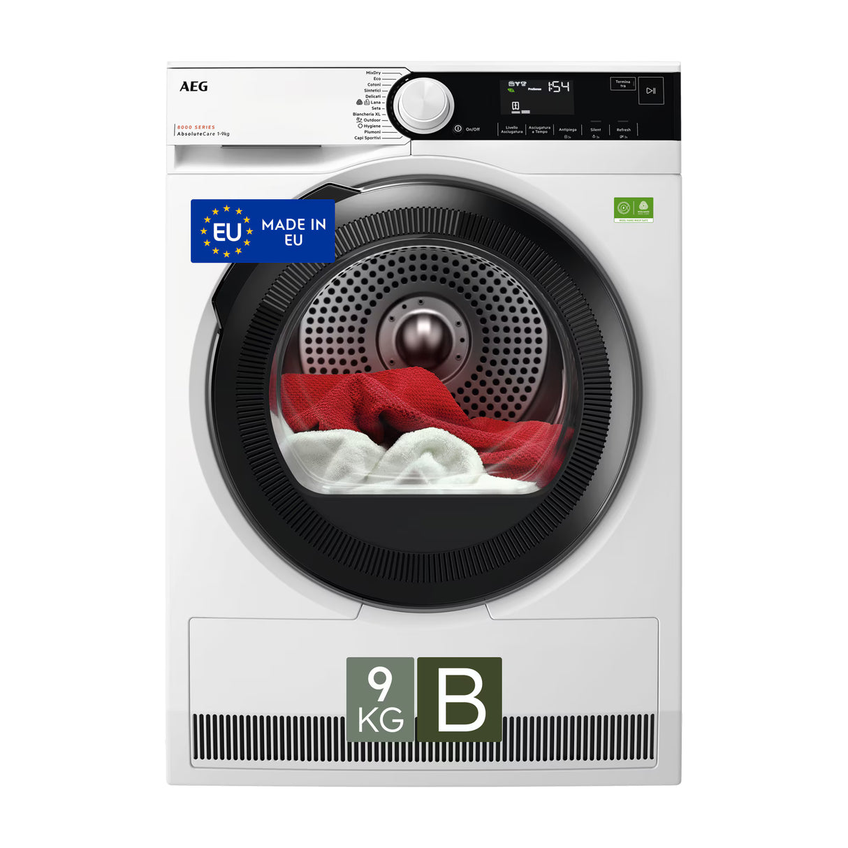 Asciugatrice AEG TR8HD9B 9 Kg Classe A+++ Bianca