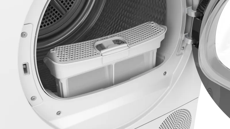 Asciugatrice Bosch WQG24108IT 9KG Classe E Pompa di calore Easyclean Bianca