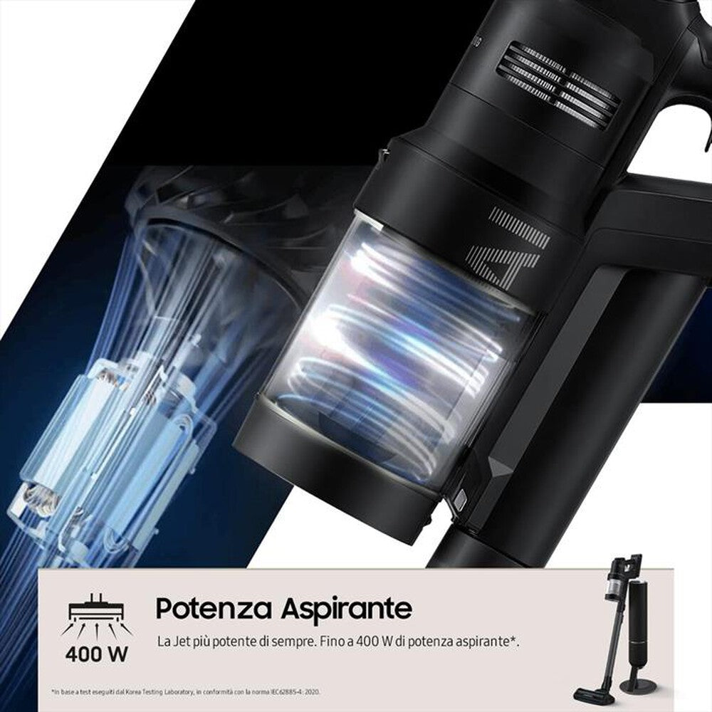 Scopa Elettrica Samsung VS90F40DEK/WA Satin Black