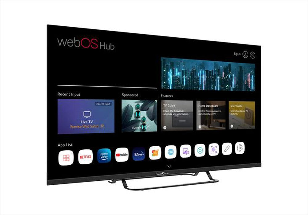 TV Smart Tech 40QW01V 40" 4K QLED FHD Smart TV