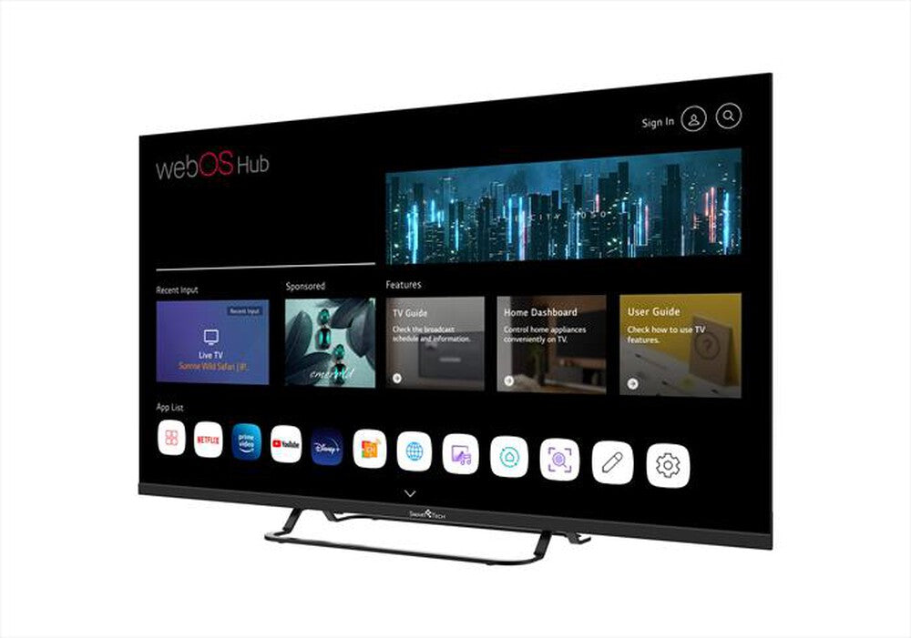 TV Smart Tech 40QW01V 40" 4K QLED FHD Smart TV