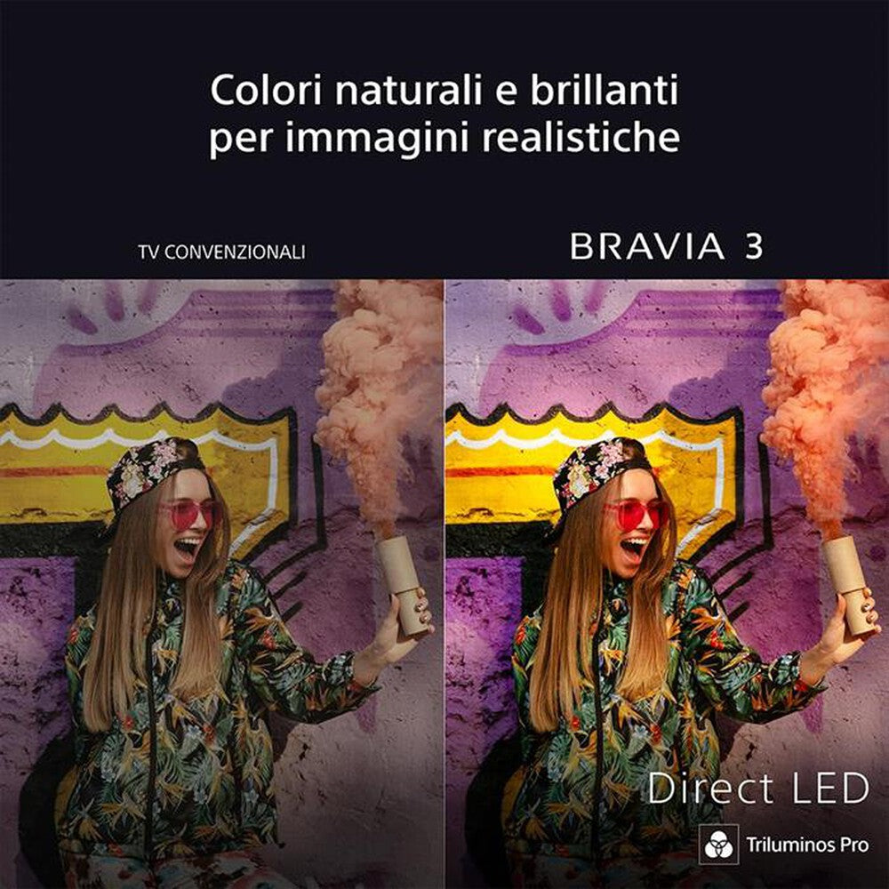 TV Sony K65S39B.CEI 65" BRAVIA 3 X1 LED Google TV SDS 4K HDR X1