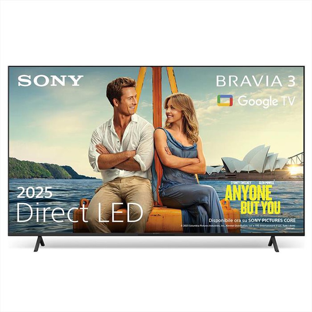 TV Sony K75S35B.CEI 75" Bravia LED 4K HDR X1 Google TV SDS