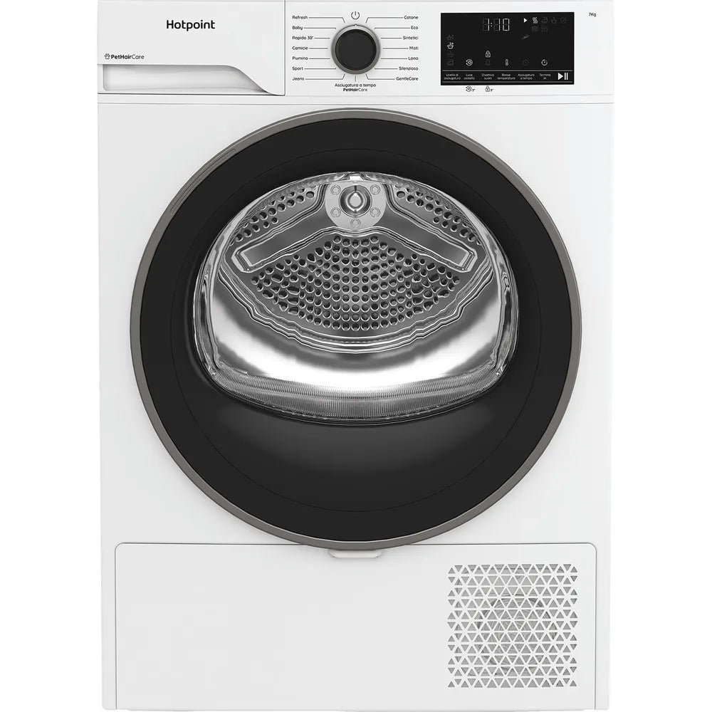 Asciugatrice Hotpoint HPTS74DBSIT Slim A Pompa Di Calore Classe C