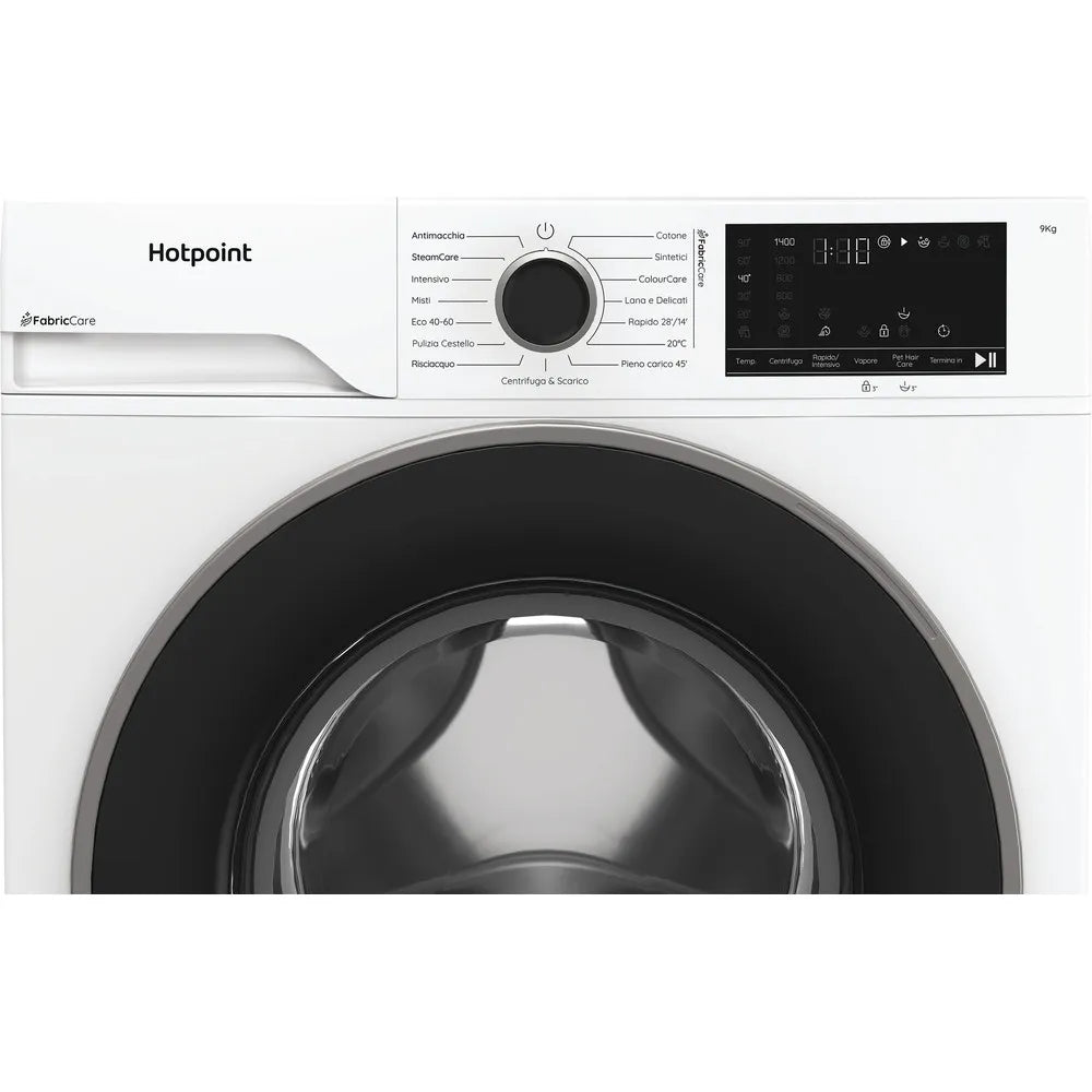 Lavatrice Hotpoint HB93CARE IT Carica frontale 9 kg Classe A-30