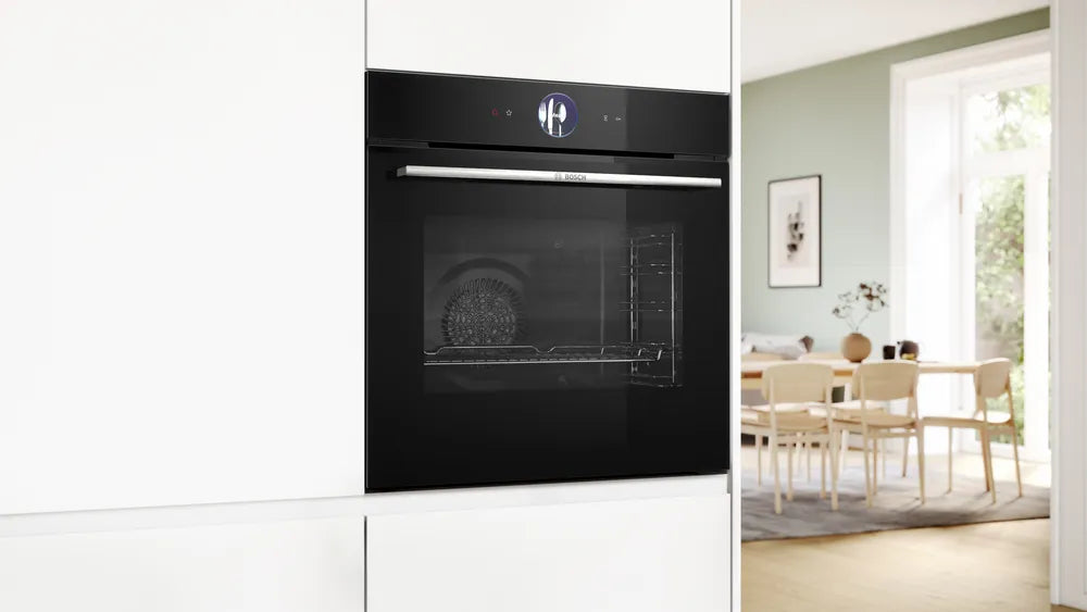 Forno Bosch HSG7261B1 Elettrico Da Incasso Classe A+ 71L Vapore Nero