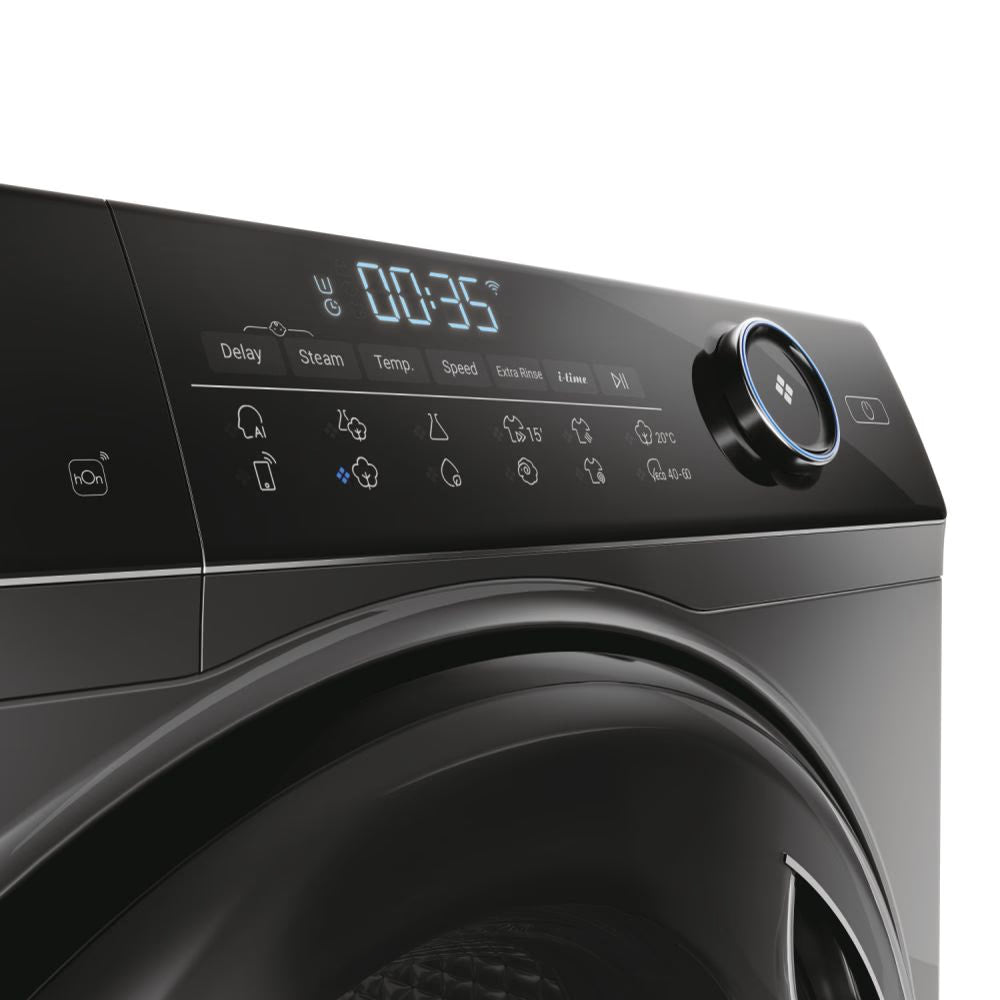 Lavatrice Haier HW80-B14959S8U1S Libera installazione Classe A 8Kg 1400 giri Antracite