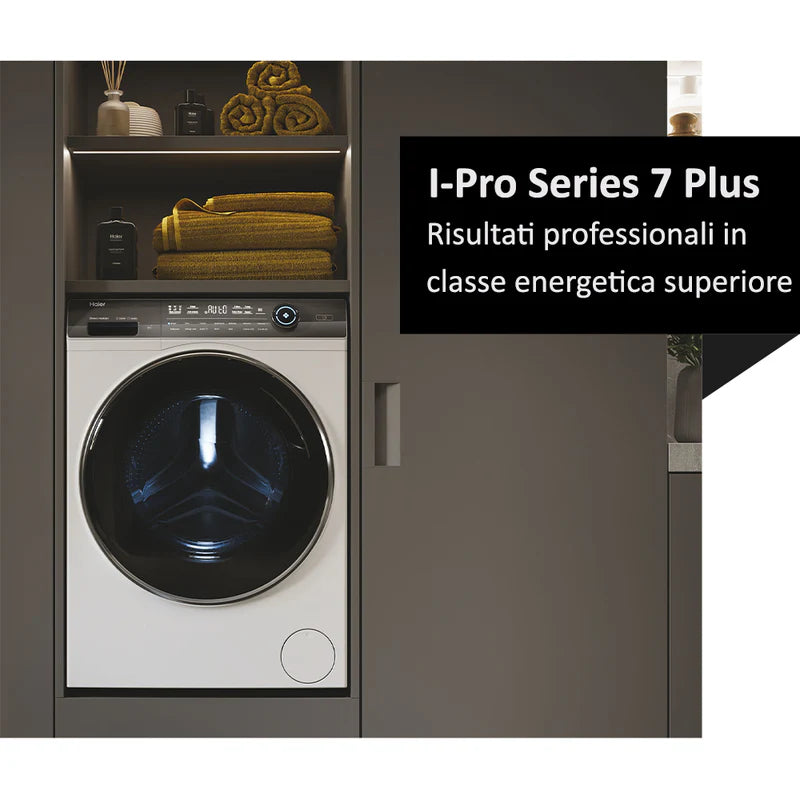 Lavatrice Haier I-Pro Serie 7 Plus HW110-B14979EU1 11 Kg 1400 RPM Frontale Bianco Classe A