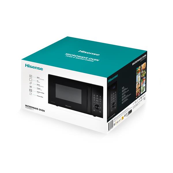 Microonde Hisense H23MOBSD1H 23L 9 Programmi 800W Nero