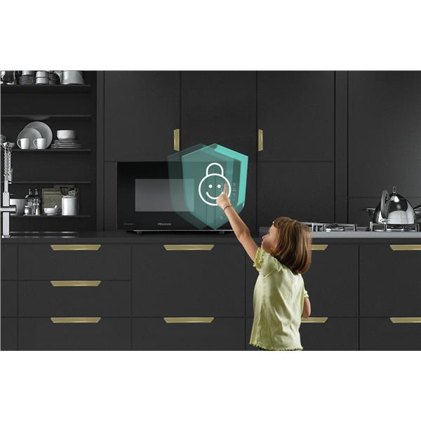 Microonde Hisense H23MOBSD1H 23L 9 Programmi 800W Nero