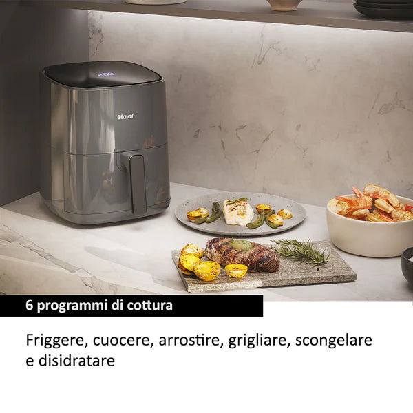 Friggitrice ad Aria Haier HAF5P 011 Capacità 5 Litri Potenza 1500W