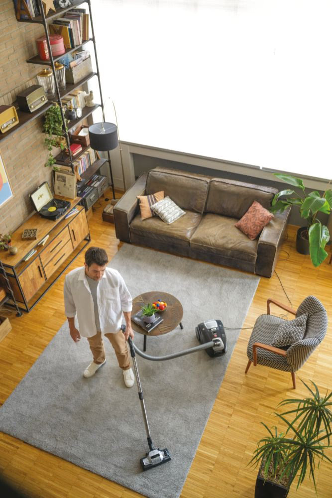 Aspirapolvere Hoover HE520PET011 a Traino con Filo con Sacco 700W Filtro Hepa