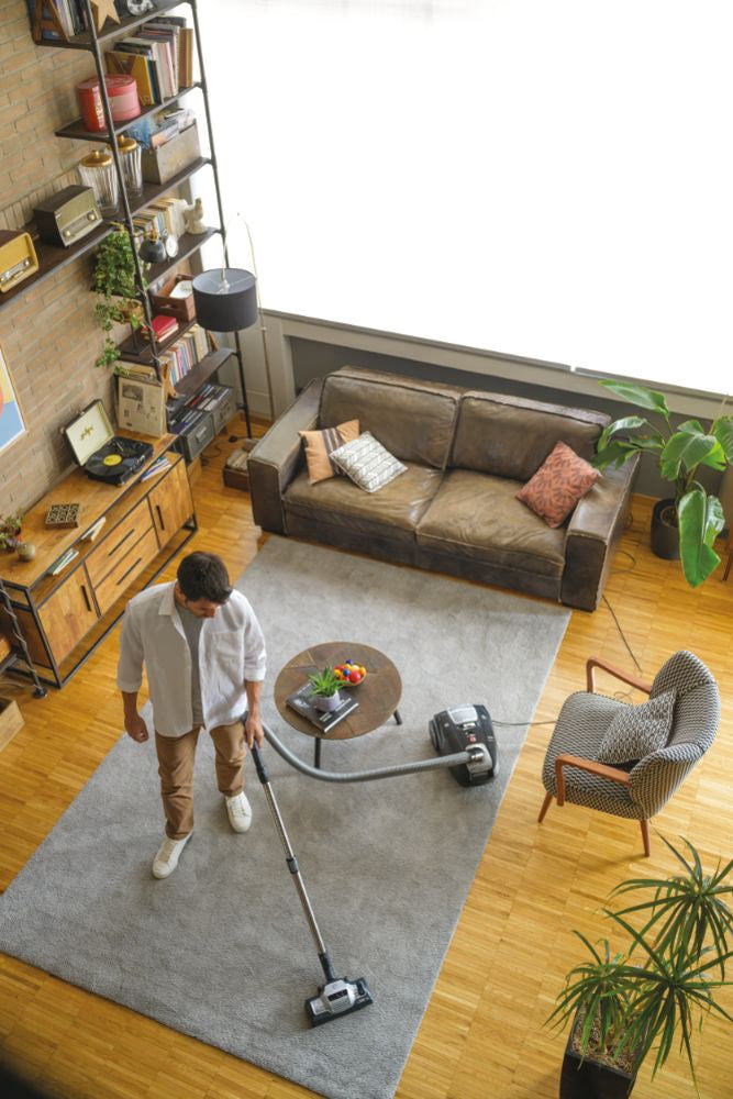 Aspirapolvere Hoover HE520PET011 a Traino con Filo con Sacco 700W Filtro Hepa