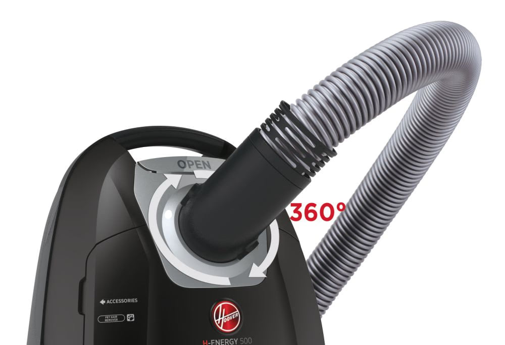 Aspirapolvere Hoover HE520PET011 a Traino con Filo con Sacco 700W Filtro Hepa