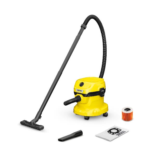 Aspiratore Karcher WD2PLUSV-12/4/18 1000W 12 L Giallo