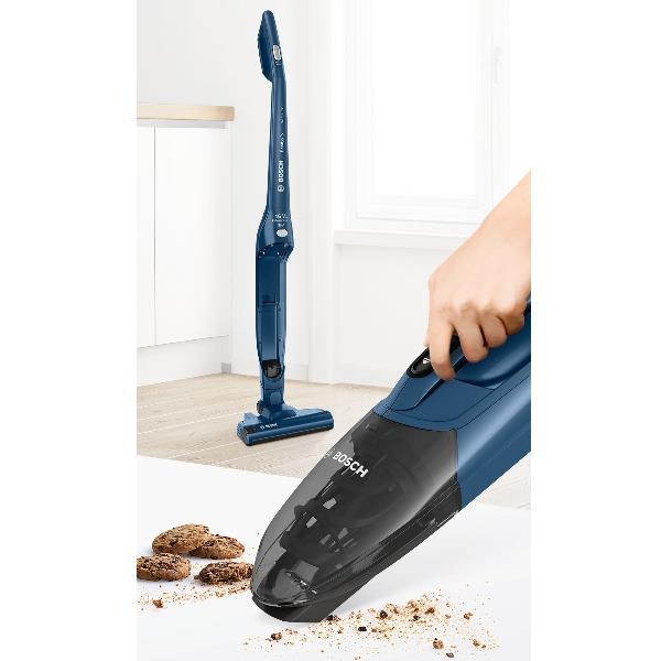 Scopa Elettrica Bosch BBHF216 2IN1 BLU Senza Sacco