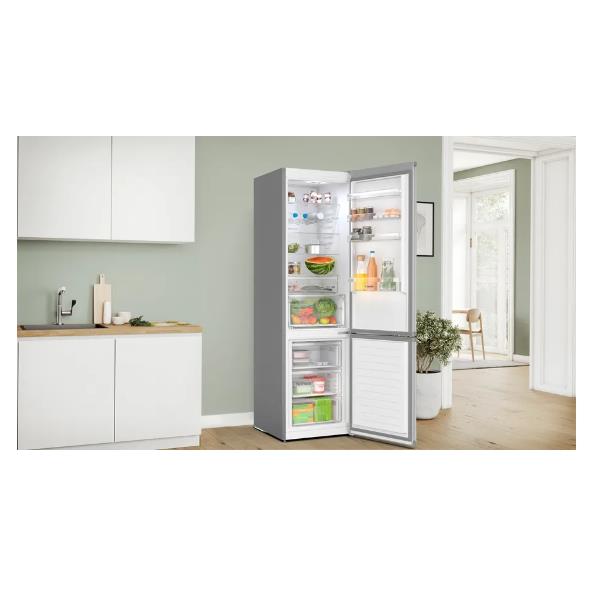 Frigorifero Bosch KGN397LDF Combinato Inox Classe D 2 Metri