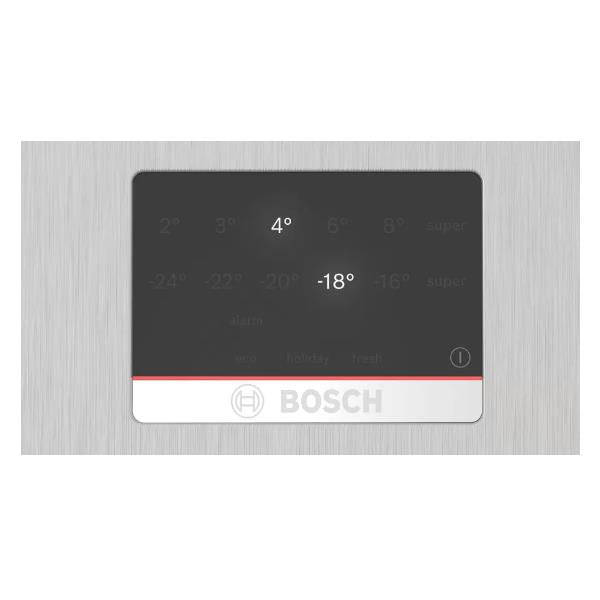 Frigorifero Bosch KGN397LDF Combinato Inox Classe D 2 Metri