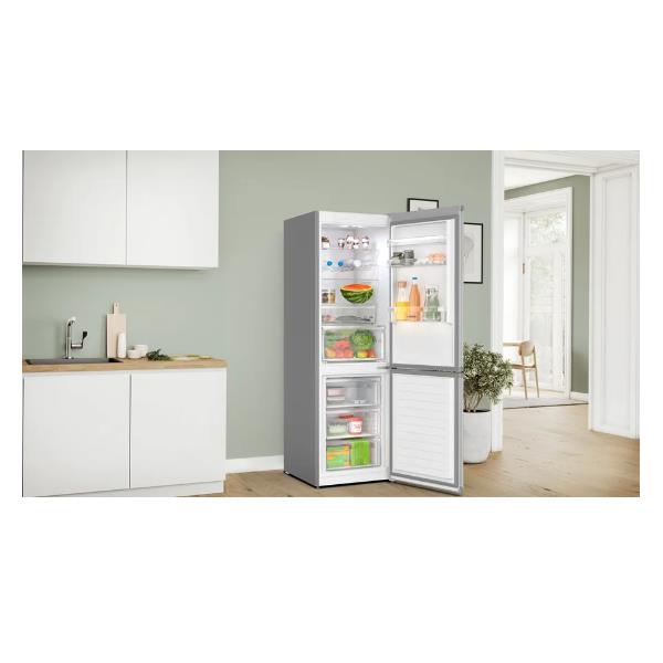 Frigorifero Bosch KGN367LDF Combinato Inox Classe D Nofrost 186cm