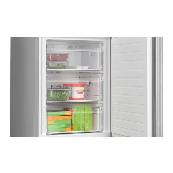 Frigorifero Bosch KGN367LDF Combinato Inox Classe D Nofrost 186cm