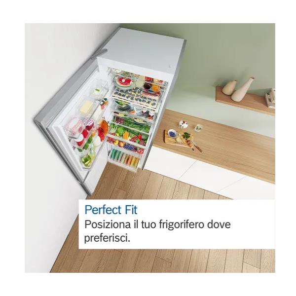 Frigorifero Bosch KGN497WDF Combinato 2Metri Classe D Nofrost