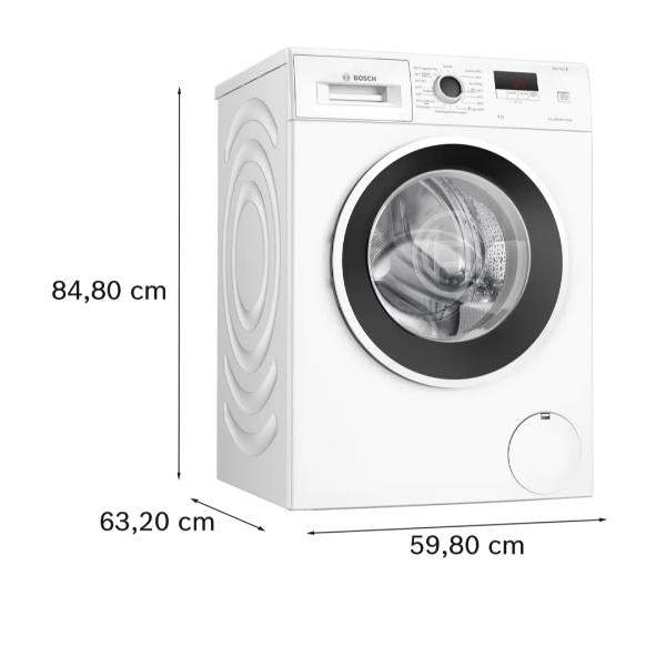 Lavatrice Bosh WGE03200IT Carica Frontale 8kg Classe A 1200giri